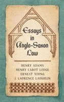Essays in Anglo-Saxon Law 1584774355 Book Cover