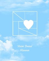 Vision Board Planner: Goal Setting,Visualization, Monthly Or Year Journal Book 1674111282 Book Cover