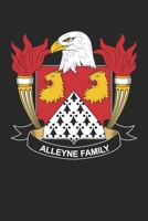 Alleyne: Alleyne Coat of Arms and Family Crest Notebook Journal (6 x 9 - 100 pages) 1709993499 Book Cover