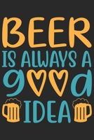 Beer is always a good idea: Beer taste logbook for beer lovers | Beer Notebook | Craft Beer Lovers Gifts 1679315137 Book Cover