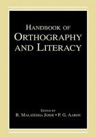 Handbook Of Orthography And Literacy 0805854673 Book Cover