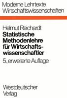 Statistische Methodenlehre Fur Wirtschaftswissenschaftler 3409237615 Book Cover