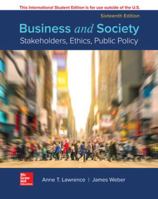 ISE BUSINESS AND SOCIETY: STAKEHOLDERS ETHC PUBLIC POLICY 1260565602 Book Cover