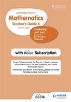 Cambridge Primary Mathematics Teacher's Guide 6 with Boost Subscription 1398300837 Book Cover