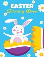 Easter Coloring Book: Easter Gift for children Activity Book For Kids color bunnies, egg's, animals ... easter gift for kids B09SFHQX7L Book Cover