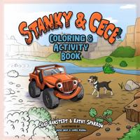 Stanky & Cece Coloring & Activity Book B0DPQGY7H9 Book Cover