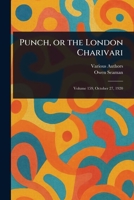 Punch, or the London Charivari 1023095521 Book Cover