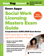 Social Work Licensing Masters Exam Guide: Comprehensive ASWB LMSW Exam Review with Full Content Review, 500+ Total Questions, and Practice Exams 0826192793 Book Cover