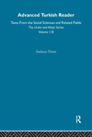 Advanced Turkish Reader (Uralic and Altaic) 0700709185 Book Cover