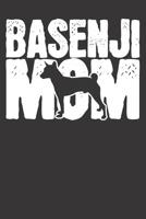 Basenji Notebook: Basenji Dog Mom Mama Mothers Day Gift Vintage 6x9 College Ruled 120 Pages Student Teacher School 1079103961 Book Cover
