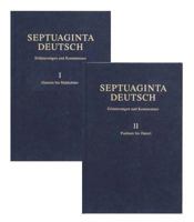 Septuaginta Deutsch: Erlauterungen Und Kommentare 1598569996 Book Cover