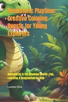 Prehistoric Playtime: Creative Coloring Quests for Young Explorers: Adventures in the Dinosaur World - Fun, Learning & Imagination for Kids B0CP9X813X Book Cover