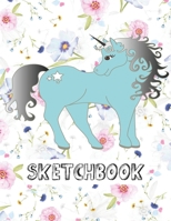 Sketch Book for girls: Notebook for Drawing, Writing, Painting, Sketching or Doodling, 110 Pages, 8.5x11 1655963732 Book Cover