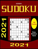 Genius Sudoku: The Toughest Sudoku Puzzle Book B08R8Y3XX4 Book Cover