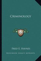 Criminology 1163145556 Book Cover