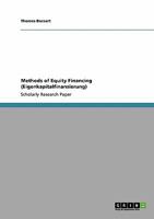 Methods of Equity Financing 3638954110 Book Cover