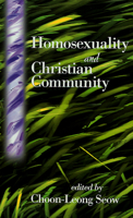 Homosexuality and Christian Community 0664256643 Book Cover