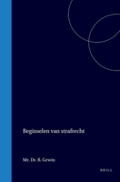 Beginselen van strafrecht (Dutch Edition) 9004561811 Book Cover
