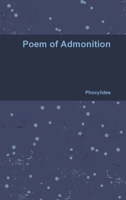 Poem of Admonition 1312867167 Book Cover