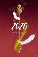 2020 Weekly & Monthly Planner: Arrow - 6X9 Size - Glossy Soft Cover - Multi-Purpose: Organizer/Calendar/Notebook/Agenda/Diary/Journal. 1673643302 Book Cover