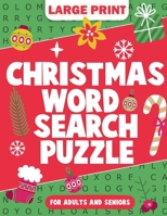 Christmas Facts Word Search Puzzle For Seniors: Stocking Stuffers: Christmas Gifts for Adults: 2000 Words, 4 Levels: Word Search Puzzle Book for Adults: Best Stocking Stuffers for Women and Men: Fun C 1956677488 Book Cover