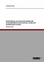 Sondermaschinenbau. Auslandsm�rkte f�r mittelst�ndische Unternehmen 3640128060 Book Cover