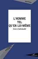 L'homme tel qu'en lui-même: Droit et Individualité 2747592340 Book Cover