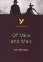 York Notes on "Of Mice and Men" by John Steinbeck 0582314518 Book Cover