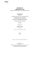 The future of aeronautics at NASA B0848X81T5 Book Cover