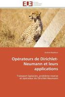 Opérateurs de Dirichlet-Neumann et leurs applications: Transport laplacien, problème inverse et opérateur de Dirichlet-Neumann (Omn.Univ.Europ.) 384179078X Book Cover