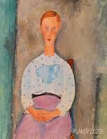 Modigliani Jahresplaner 2020: Frau mit einem Tupfen Planer 2020 Januar - December (12 Monate) Ideal f�r die Schule, Studium und das B�ro Agenda Organizer mit Raum f�r Notizen 1677181699 Book Cover