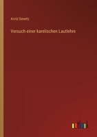 Versuch Einer Karelischen Lautlehre 1286585740 Book Cover