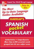 Harrap's Pocket Spanish Vocabulary 0071627448 Book Cover