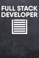 Full Stack Developer: Web Developer College Ruled Notebook (6x9 inches) with 120 Pages 1711240907 Book Cover