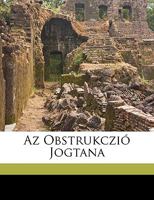 Az Obstrukczió Jogtana 1149662255 Book Cover