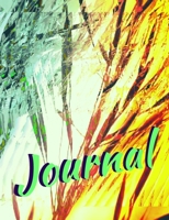 Journal: Personal Blank Notebook with Lines for Writing & Journaling, Grass-style Cover Design, 120 Pages, Size 7,44 x 9,69 Inches (vol. 1) 1698908032 Book Cover