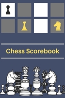 Chess Scorebook - Track Your Games with This Portable Score Sheet Book! (6x9 (A5) with 100 Pages!) 1653988207 Book Cover