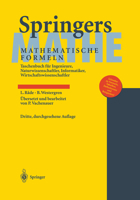 Springers Mathematische Formeln. Taschenbuch für Ingenieure, Naturwissenschaftler, Informatiker, Wirtschaftswissenschaftler. 3., durchges. Aufl. 3540675051 Book Cover