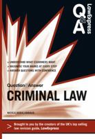 Criminal Law: Question & Answer 1408253399 Book Cover