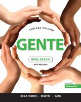 Gente: nivel básico 2015 Release -- Access Card Package (3rd Edition) 0134072944 Book Cover