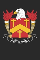 Austin: Austin Coat of Arms and Family Crest Notebook Journal (6 x 9 - 100 pages) 1080644377 Book Cover