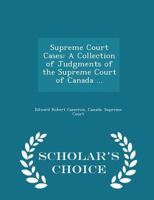 Supreme Court Cases: A Collection of Judgments 1016979932 Book Cover