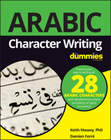 Arabic Character Writing for Dummies 1119475333 Book Cover