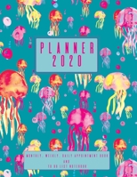 Planner 2020 - Monthly, Weekly, Daily Appointment Book and To Do List Notebook 1674393652 Book Cover
