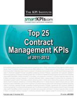 Top 25 Contract Management KPIs of 2011-2012 1482752530 Book Cover