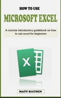 How to Use Excel: A concise introductory guidebook on how to use microsoft excel for beginners B0CPWRKNJG Book Cover