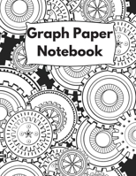 Graph Paper Notebook: Large Simple Graph Paper Notebook, 100 Quad ruled 4x4 pages 8.5 x 11 / Grid Paper Notebook for Math and Science Students / Crazy Fruits Collection 1716309697 Book Cover