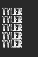 Name TYLER Journal Customized Gift For TYLER A beautiful personalized: Lined Notebook / Journal Gift, Notebook for TYLER,120 Pages, 6 x 9 inches, Gift For TYLER, Personal Diary, TYLER, Personalized Jo 1677976500 Book Cover