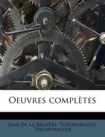 Oeuvres Completes 1179751337 Book Cover