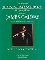 Sonata, Opus 167: Undine for No Flute & Piano Great Performer's Edition (Great Performer's Edition) 0793515629 Book Cover